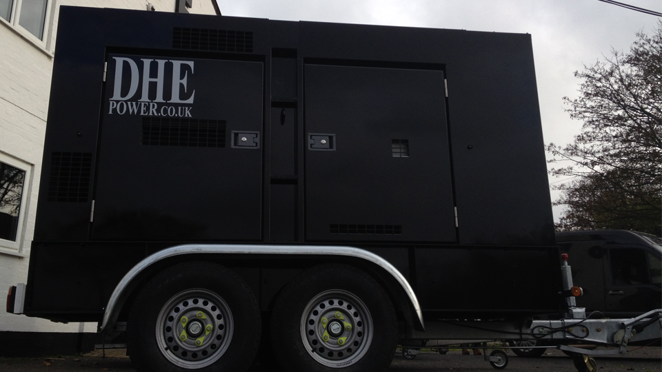 Cheshire Stage Hire 100KVA Generator